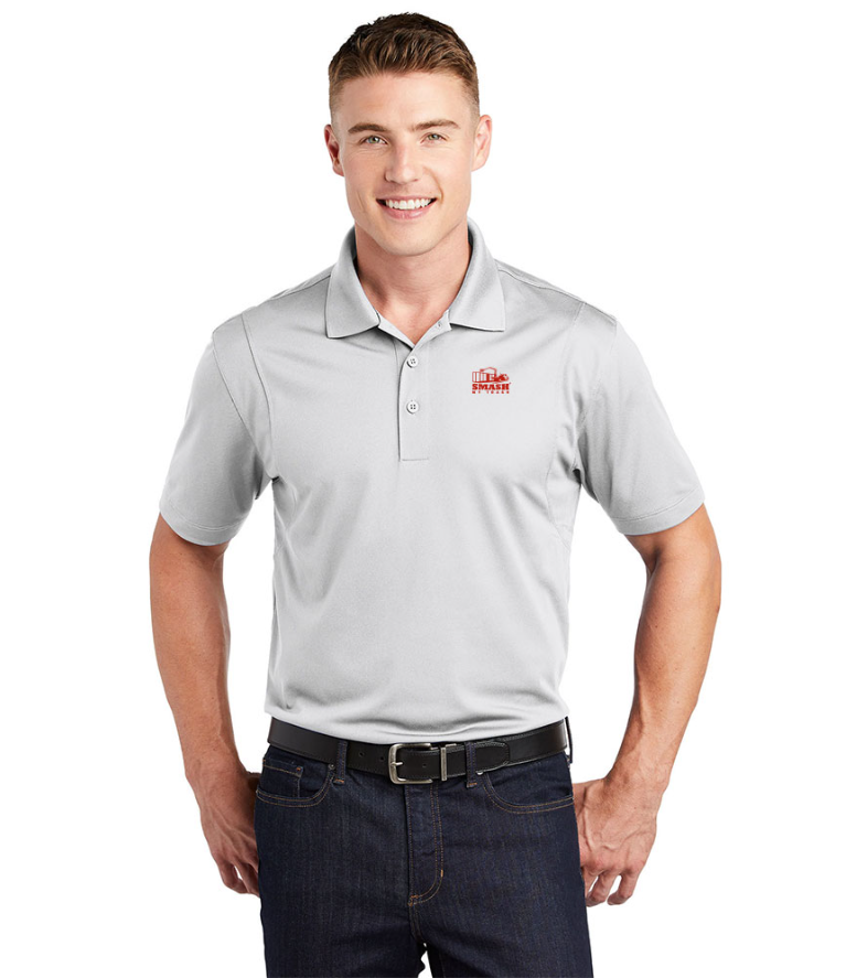 Men's Sport Polo - White