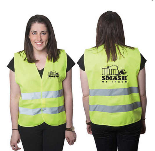 High Vis Large Safety Vest - Yellow