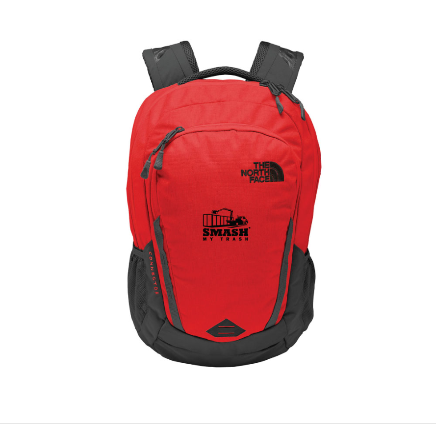 North Face Connector Backpack - Red / Grey
